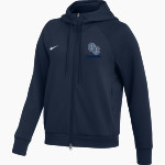 Columbia Cougars <span class="pdp-name-mascot">Columbia Cougars</span> Nike Women's Dri-FIT Primary Full Zip Hoodie Front Thumbnail