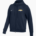 William Penn Statesmen Nike Women's Dri-FIT Primary Full-Zip Hoodie Front Thumbnail