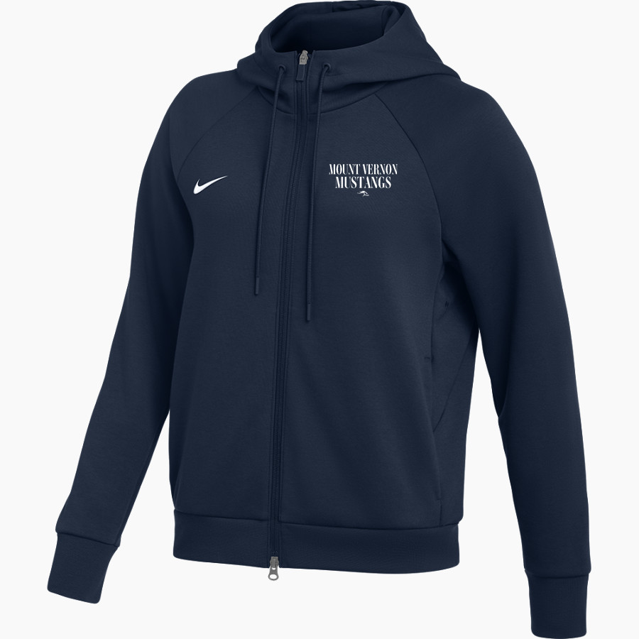 Mount Vernon School Mustangs <span class="pdp-name-mascot">Mount Vernon Mustangs</span> Nike Women's Dri-FIT Primary Full Zip Hoodie