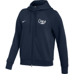 American Martyrs Mustangs <span class="pdp-name-mascot">American Martyrs Mustangs</span> Nike Women's Dri-FIT Primary Full Zip Hoodie Front Thumbnail