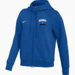 Aurora University Spartans Online Store <span class="pdp-name-mascot">Aurora Spartans</span> Nike Women's Dri-FIT Primary Full Zip Hoodie Front Thumbnail