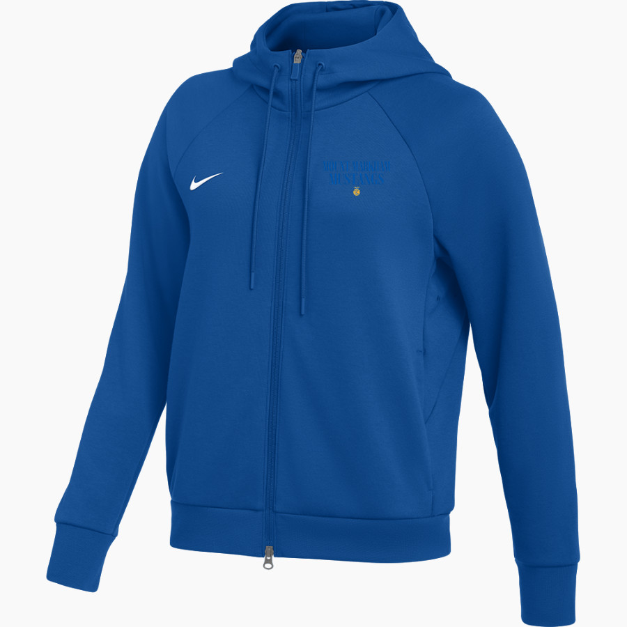 MOUNT MARKHAM HIGH SCHOOL MUSTANGS <span class="pdp-name-mascot">MOUNT MARKHAM MUSTANGS</span> Nike Women's Dri-FIT Primary Full Zip Hoodie