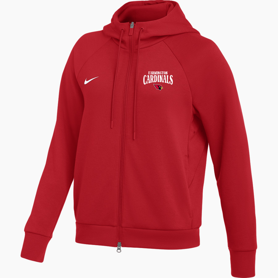 FARMINGTON HIGH SCHOOL CARDINALS <span class="pdp-name-mascot">FARMINGTON CARDINALS</span> Nike Women's Dri-FIT Primary Full Zip Hoodie