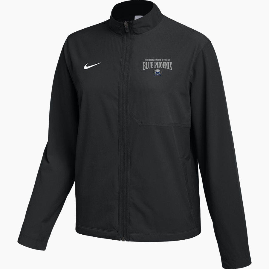 STEM Innovation Academy of the Oranges we rise together <span class="pdp-name-mascot">STEM Phoenix</span> Nike Women's Dry Woven Full-Zip Jacket