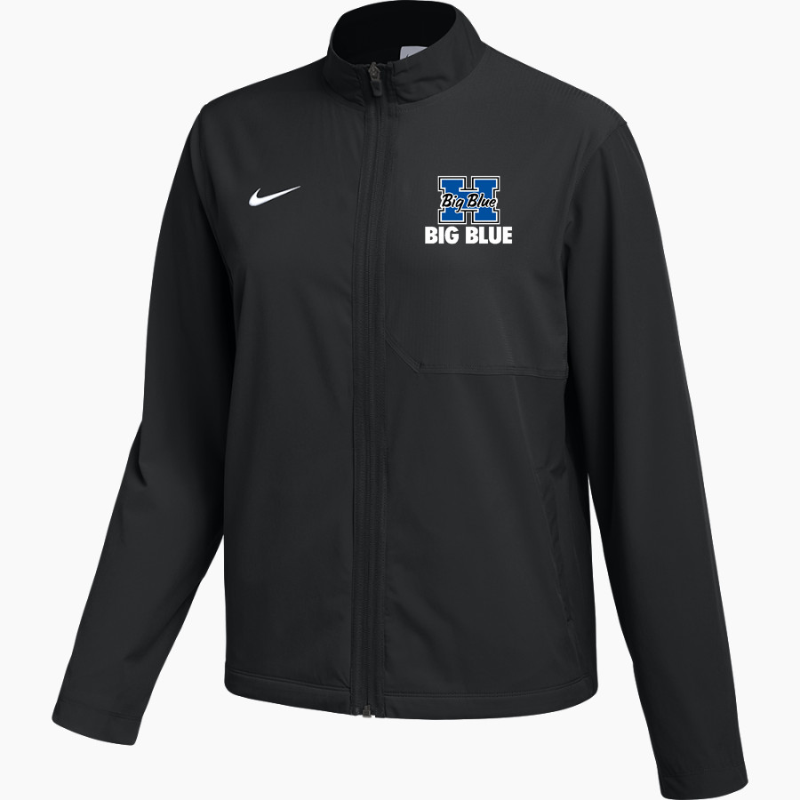Hamilton Big Blue <span class="pdp-name-mascot">Hamilton Bull Dogs</span> Nike Women's Dry Woven Full-Zip Jacket