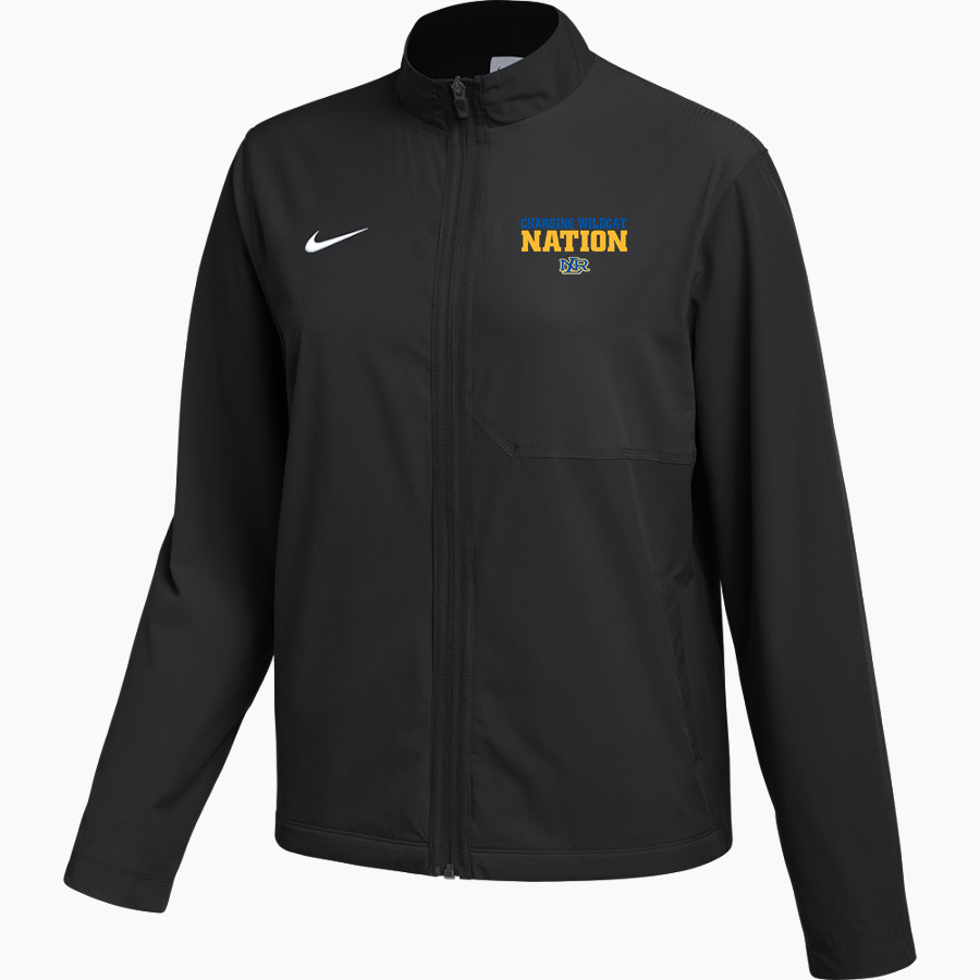 NORTH LITTLE ROCK HIGH SCHOOL CHARGING WILDCATS <span class="pdp-name-mascot">NORTH LITTLE ROCK CHARGING WILDCATS</span> Nike Women's Dry Woven Full-Zip Jacket