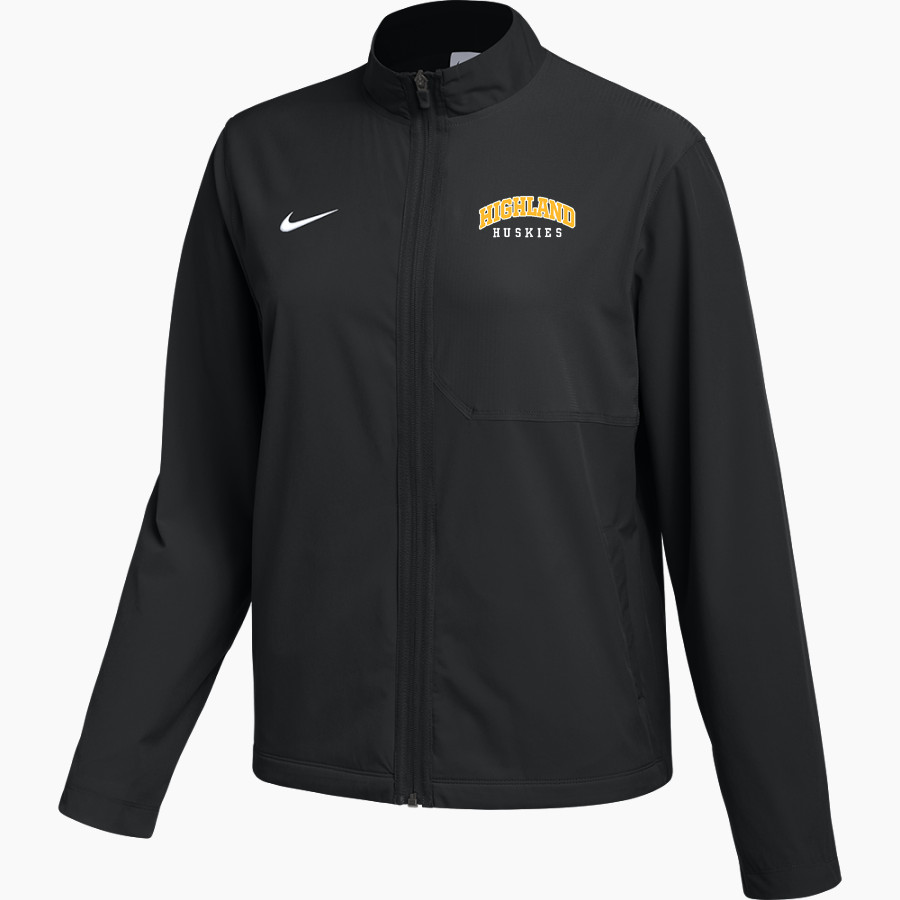 HIGHLAND HIGH SCHOOL HUSKIES Nike Women's Dry Woven Full-Zip Jacket