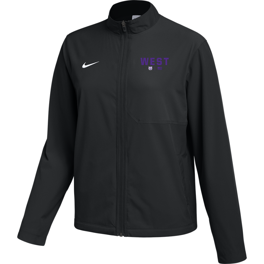 WEST HIGH SCHOOL WILDCATS <span class="pdp-name-mascot">WEST WILDCATS</span> Nike Women's Dry Woven Full-Zip Jacket