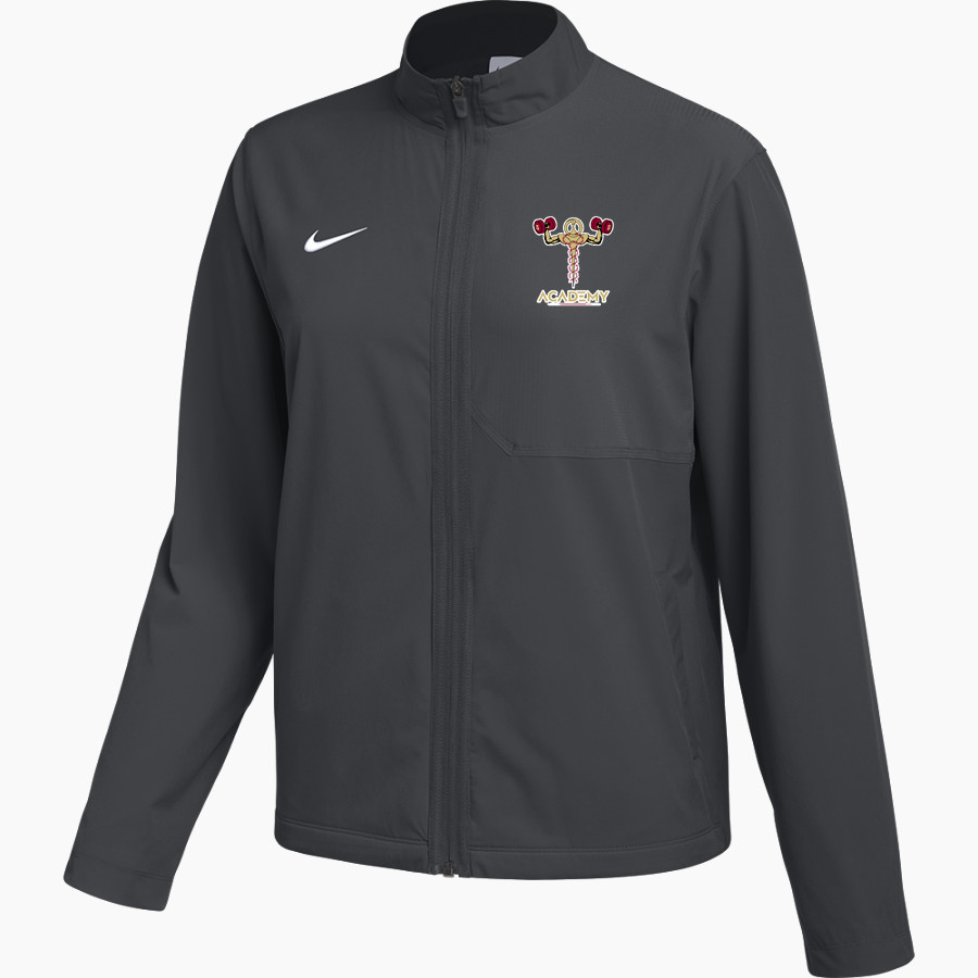 S.S. Training Academy Online Apparel Store <span class="pdp-name-mascot">Sport Science Training Academy</span> Nike Women's Dry Woven Full-Zip Jacket