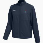 Carroll Rebels <span class="pdp-name-mascot">Carroll</span> Nike Women's Dry Woven Full-Zip Jacket Front Thumbnail
