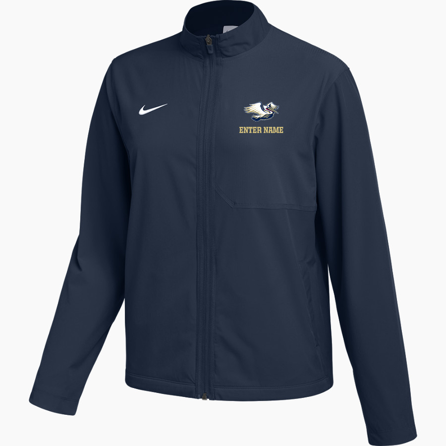 Morris Jeff Pelicans Nike Women's Dry Woven Full-Zip Jacket