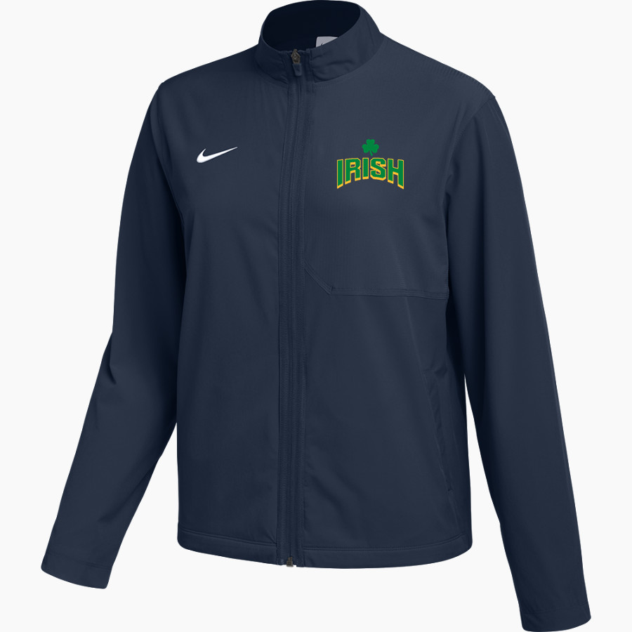 St. Patrick of Heatherdowns Irish <span class="pdp-name-mascot">St. Patrick of Heatherdowns Irish</span> Nike Women's Dry Woven Full-Zip Jacket