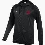 Calvary University Warriors Nike Women's Relentless Full-Zip Hooded Jacket Front Thumbnail