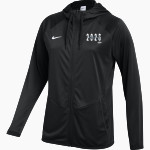 GRANDVIEW HIGH SCHOOL ZEBRAS <span class="pdp-name-mascot">GRANDVIEW ZEBRAS</span> Nike Women's Relentless Full-Zip Hooded Jacket Front Thumbnail