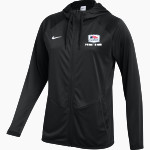 Patriot League Patriot League Nike Women's Relentless Full-Zip Hooded Jacket Front Thumbnail