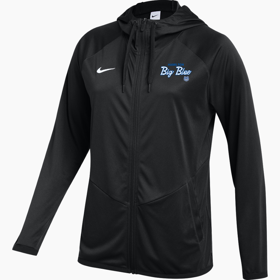 Hamilton Big Blue <span class="pdp-name-mascot">Hamilton Bull Dogs</span> Nike Women's Relentless Full-Zip Hooded Jacket