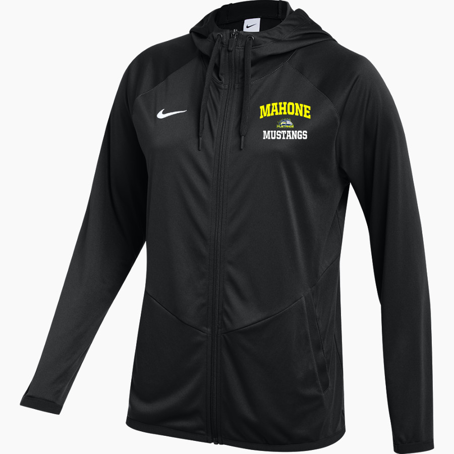 Mahone Mustangs Nike Women's Relentless Full-Zip Hooded Jacket