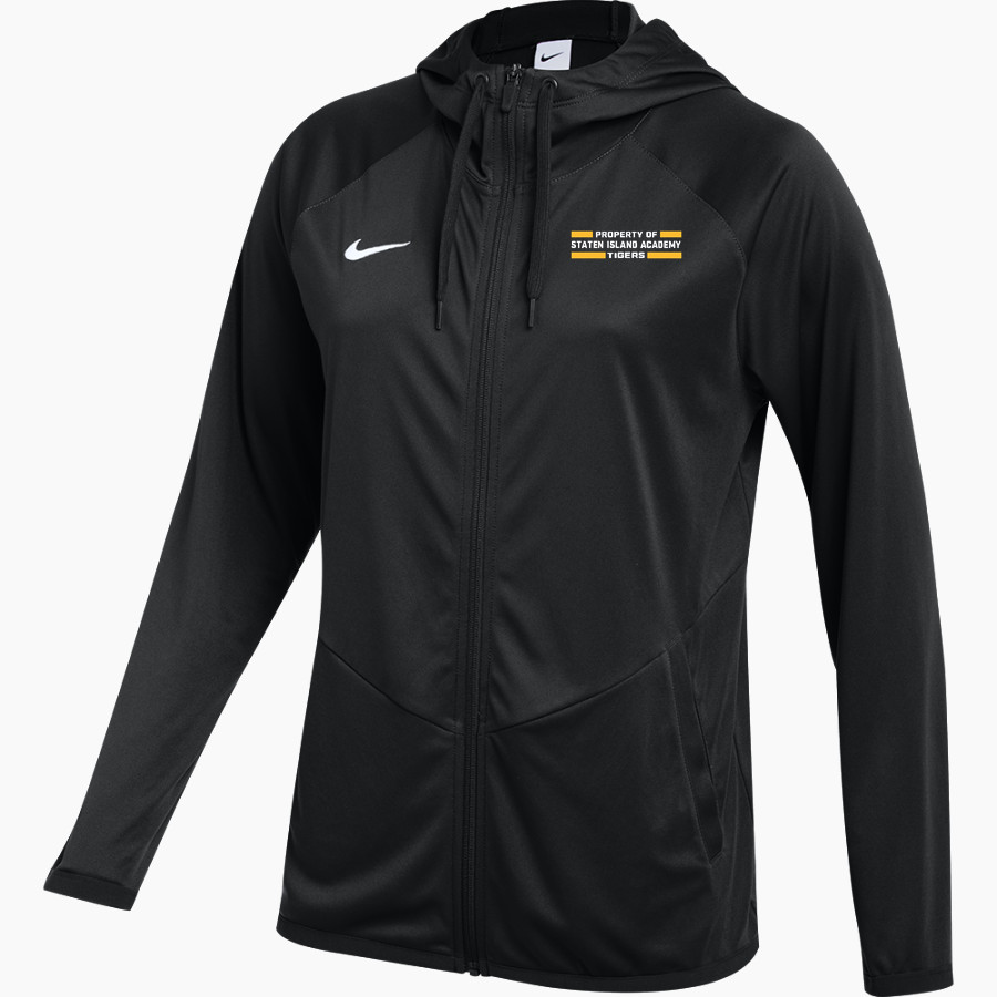 STATEN ISLAND ACADEMY The Official Store of the Tigers <span class="pdp-name-mascot">STATEN ISLAND ACADEMY TIGERS</span> Nike Women's Relentless Full-Zip Hooded Jacket