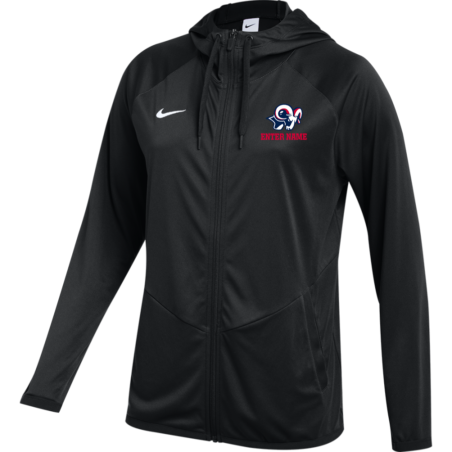 Bluefield University Sideline Store <span class="pdp-name-mascot">Bluefield University</span> Nike Women's Relentless Full-Zip Hooded Jacket