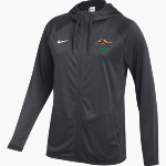 ULS Jr. Bows <span class="pdp-name-mascot">Junior Rainbows</span> Nike Women's Relentless Full-Zip Hooded Jacket Front Thumbnail