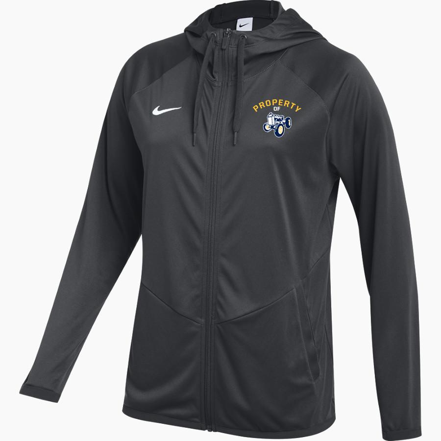 FORDSON HIGH SCHOOL TRACTORS ONLINE STORE <span class="pdp-name-mascot">FORDSON TRACTORS</span> Nike Women's Relentless Full-Zip Hooded Jacket