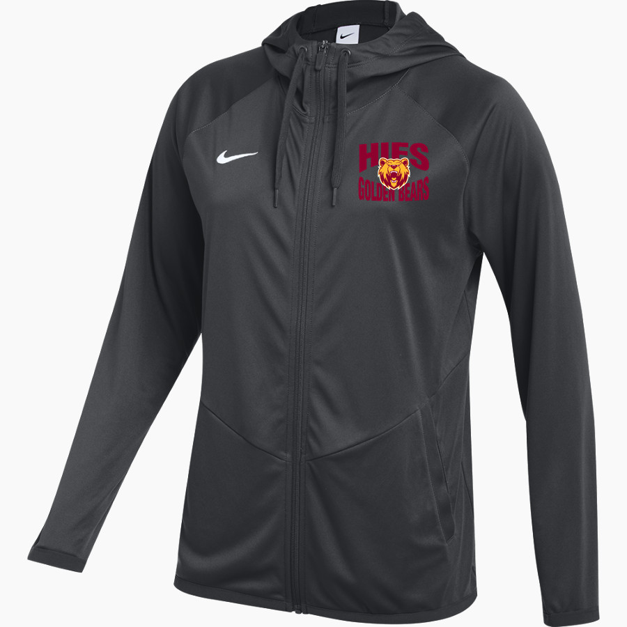 HIES Golden Bears <span class="pdp-name-mascot">HIES Golden Bears</span> Nike Women's Relentless Full-Zip Hooded Jacket