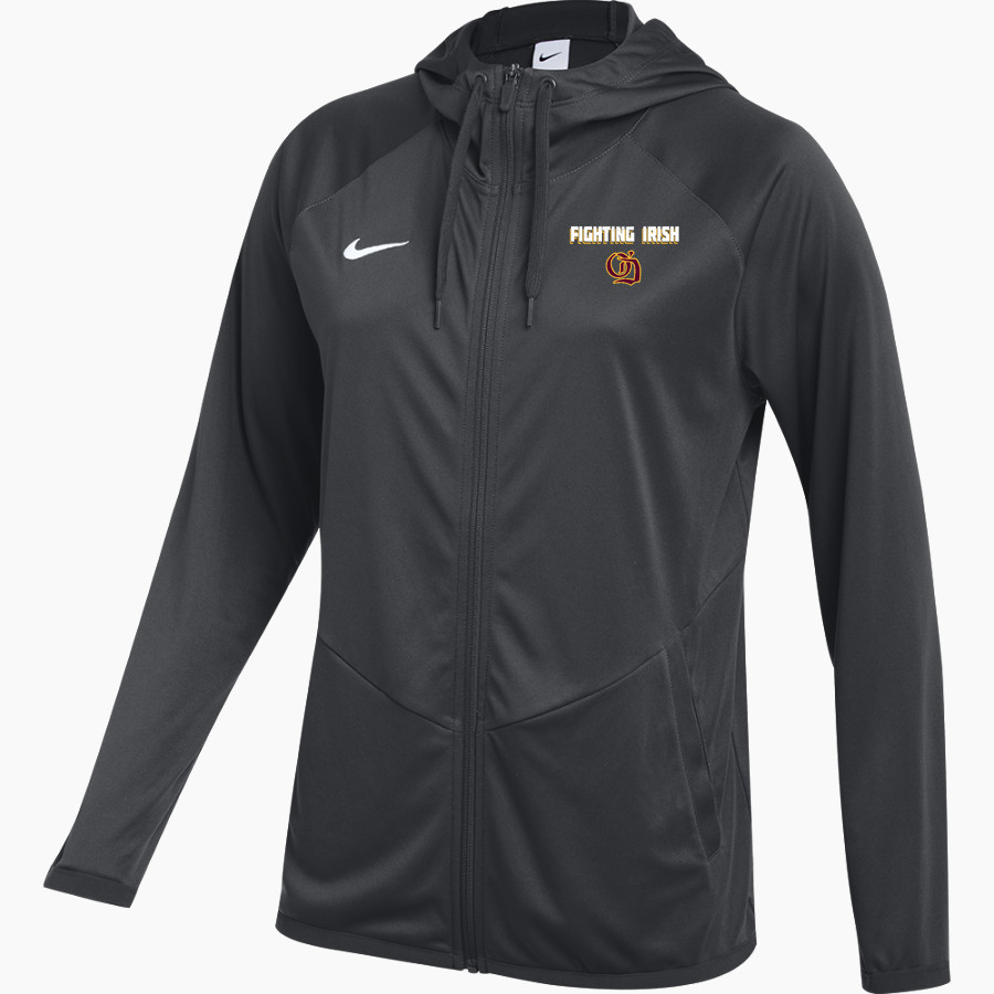 O'Dea Fighting Irish Official Online Store <span class="pdp-name-mascot">O DEA FIGHTING IRISH</span> Nike Women's Relentless Full-Zip Hooded Jacket