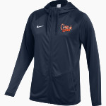 Hope College Online Athletics Store Nike Women's Relentless Full-Zip Hooded Jacket Front Thumbnail