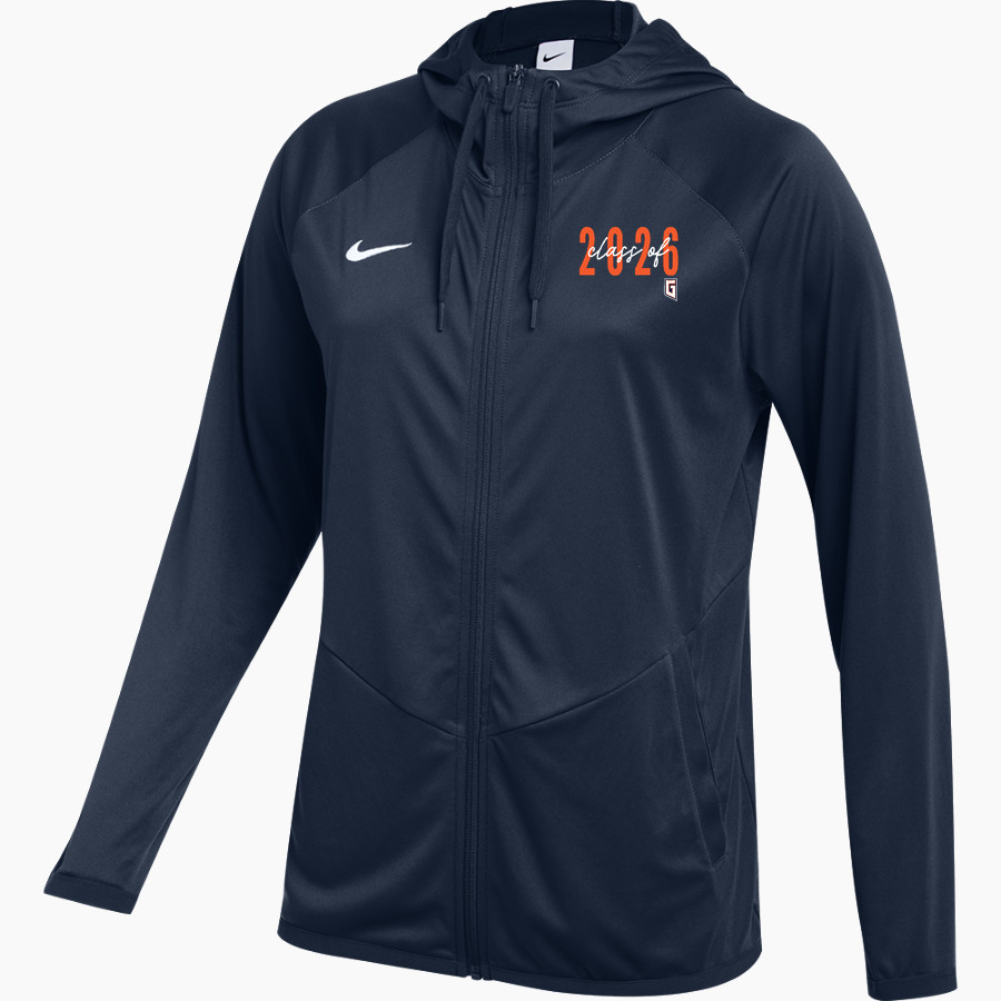 Glenn Grizzlies <span class="pdp-name-mascot">Tom Glenn Grizzlies</span> Nike Women's Relentless Full-Zip Hooded Jacket