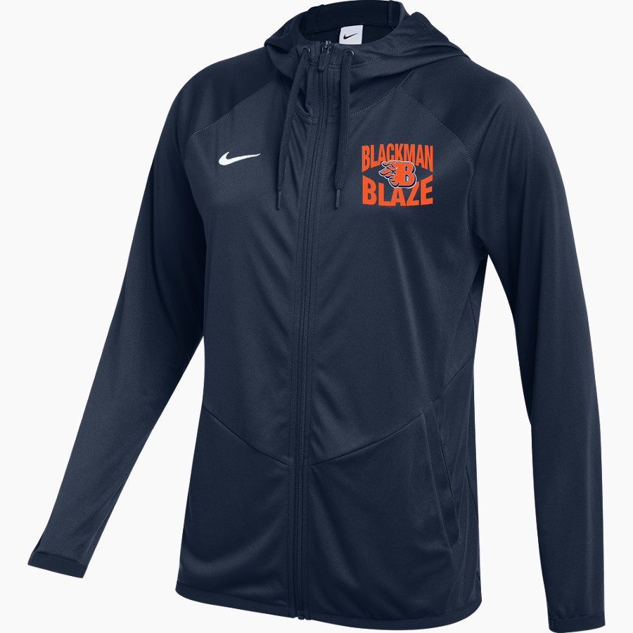 Blackman Blaze <span class="pdp-name-mascot">Blackman Blaze</span> Nike Women's Relentless Full-Zip Hooded Jacket