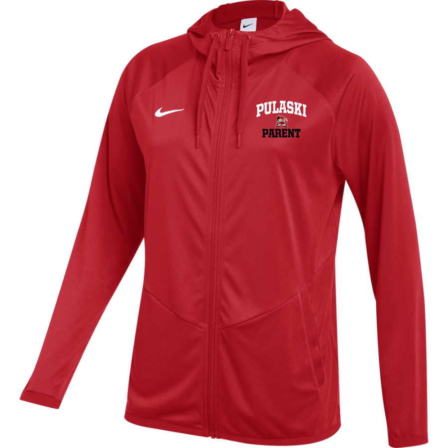 Pulaski Red Raiders <span class="pdp-name-mascot">Pulaski Red Reaiders</span> Nike Women's Relentless Full-Zip Hooded Jacket