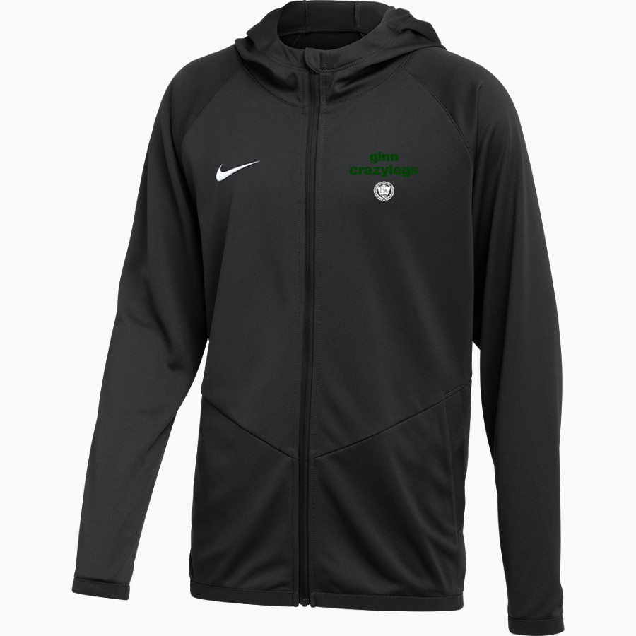 GINN ACADEMY CRAZYLEGS <span class="pdp-name-mascot">GINN CRAZYLEGS</span> Nike Youth Relentless Full-Zip Hooded Jacket