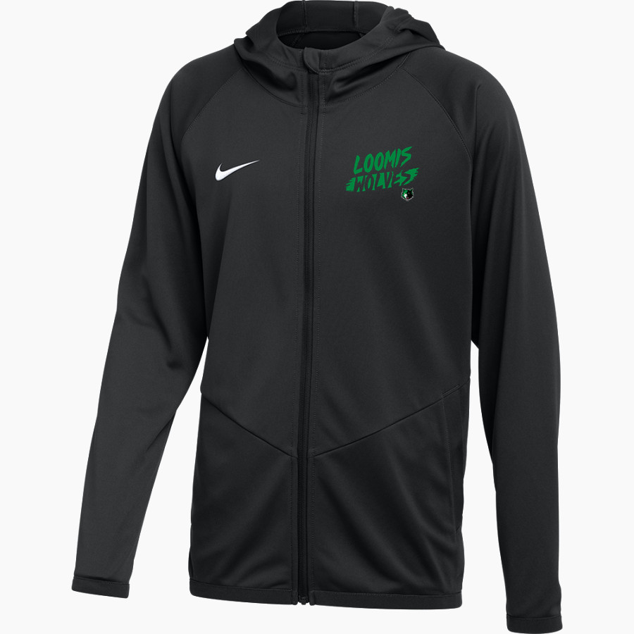 LOOMIS HIGH SCHOOL WOLVES <span class="pdp-name-mascot">LOOMIS WOLVES</span> Nike Youth Relentless Full-Zip Hooded Jacket