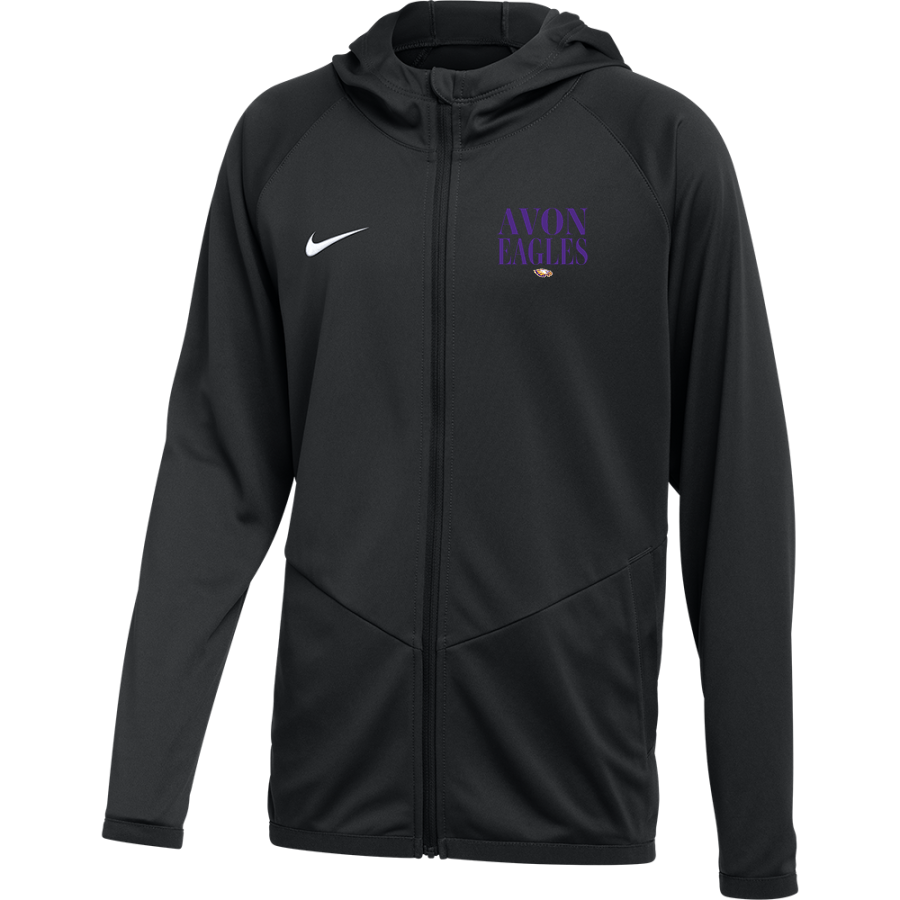 AVON HIGH SCHOOL EAGLES <span class="pdp-name-mascot">AVON EAGLES</span> Nike Youth Relentless Full-Zip Hooded Jacket