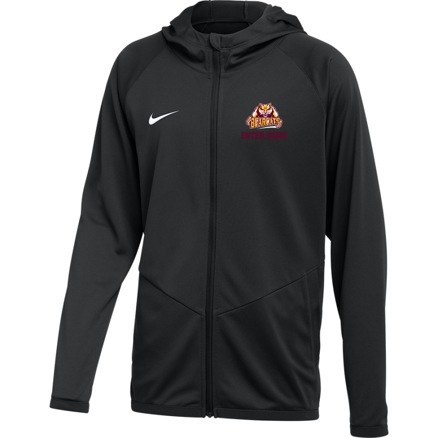 Marion Bearcats <span class="pdp-name-mascot">Marion Bearcats</span> Nike Youth Relentless Full-Zip Hooded Jacket