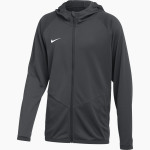 Columbia Central Golden Eagles Golden Eagles <span class="pdp-name-mascot">Columbia Central Golden Eagles</span> Nike Youth Relentless Full-Zip Hooded Jacket Front Thumbnail