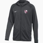 Olivet Academy Olivet Academy <span class="pdp-name-mascot">Olivet Academy</span> Nike Youth Relentless Full-Zip Hooded Jacket Front Thumbnail
