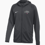 LYONS CENTRAL HIGH SCHOOL LIONS <span class="pdp-name-mascot">LYONS LIONS</span> Nike Youth Relentless Full-Zip Hooded Jacket Front Thumbnail