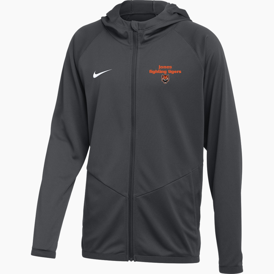 JONES HIGH SCHOOL FIGHTING TIGERS <span class="pdp-name-mascot">JONES FIGHTING TIGERS</span> Nike Youth Relentless Full-Zip Hooded Jacket