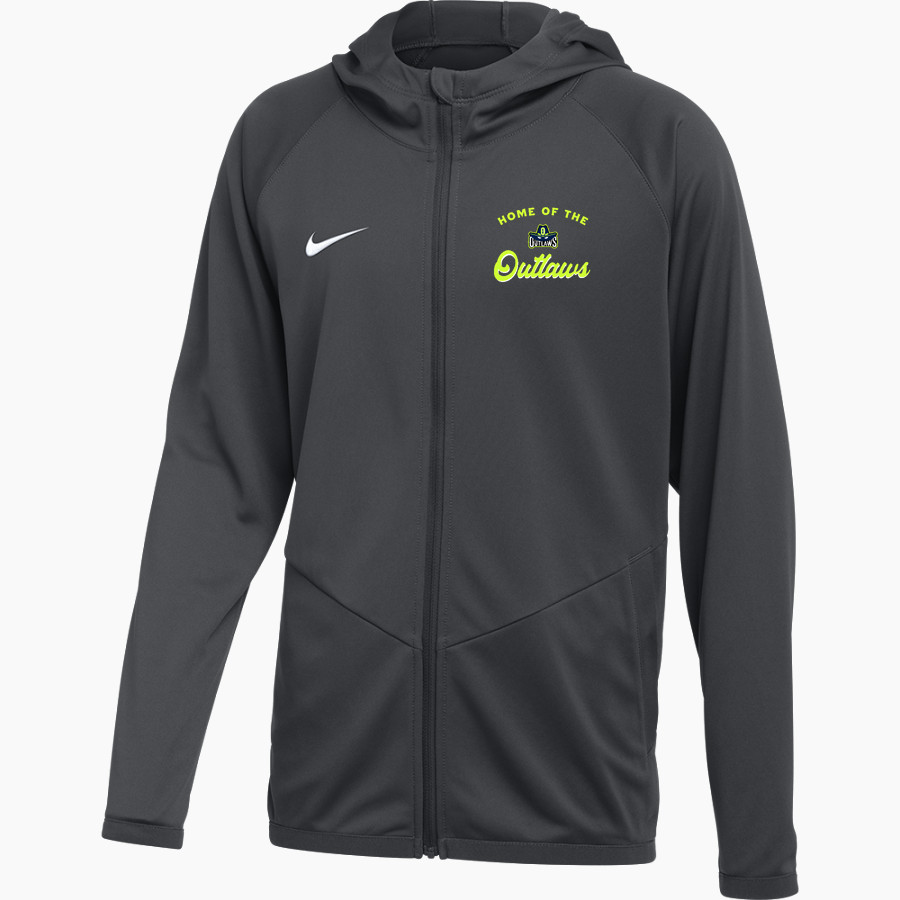 Ocean State Outlaws Outlaws <span class="pdp-name-mascot">Ocean State Outlaws</span> Nike Youth Relentless Full-Zip Hooded Jacket