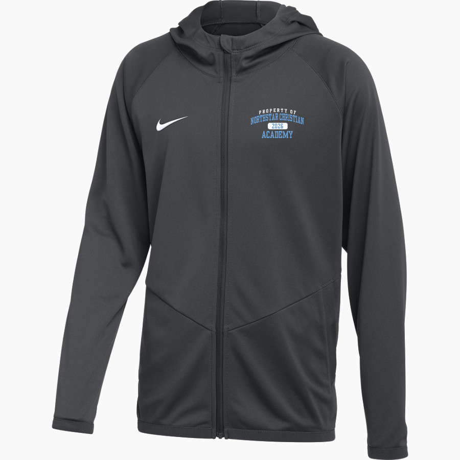 Northstar Christian Knights <span class="pdp-name-mascot">Northstar Christian Academy Knights</span> Nike Youth Relentless Full-Zip Hooded Jacket