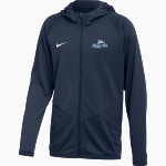 Gulf Shores Dolphins <span class="pdp-name-mascot">Gulf Shores Dolphins</span> Nike Youth Relentless Full-Zip Hooded Jacket Front Thumbnail