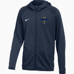 Corban Warriors <span class="pdp-name-mascot">Corban Warriors</span> Nike Youth Relentless Full-Zip Hooded Jacket Front Thumbnail