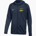 Cohasset Hull Softball Nike Youth Relentless Full-Zip Hooded Jacket Front Thumbnail