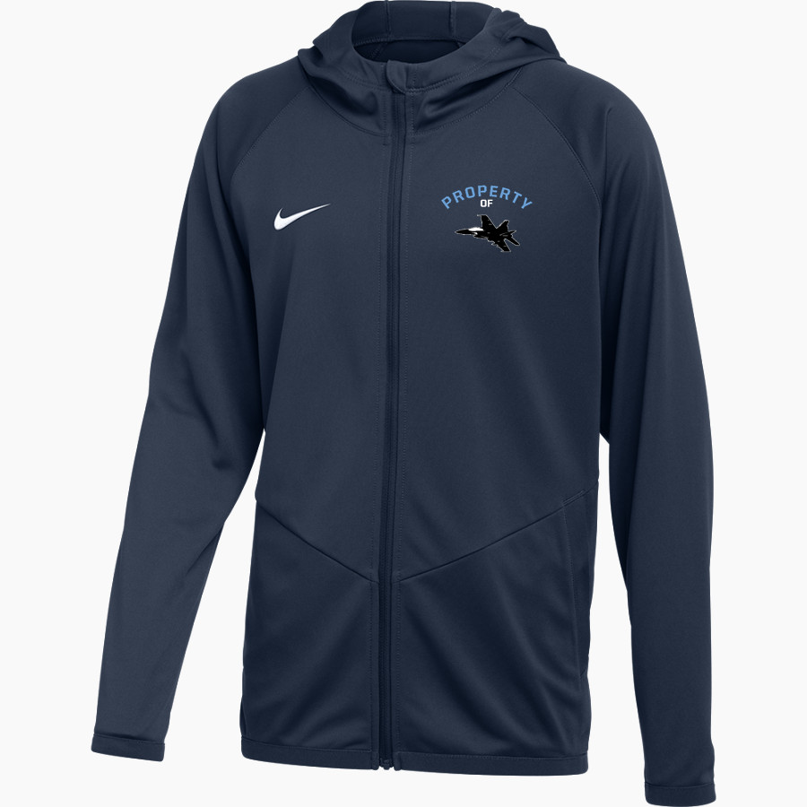 James Clemens Jets Nike Youth Relentless Full-Zip Hooded Jacket