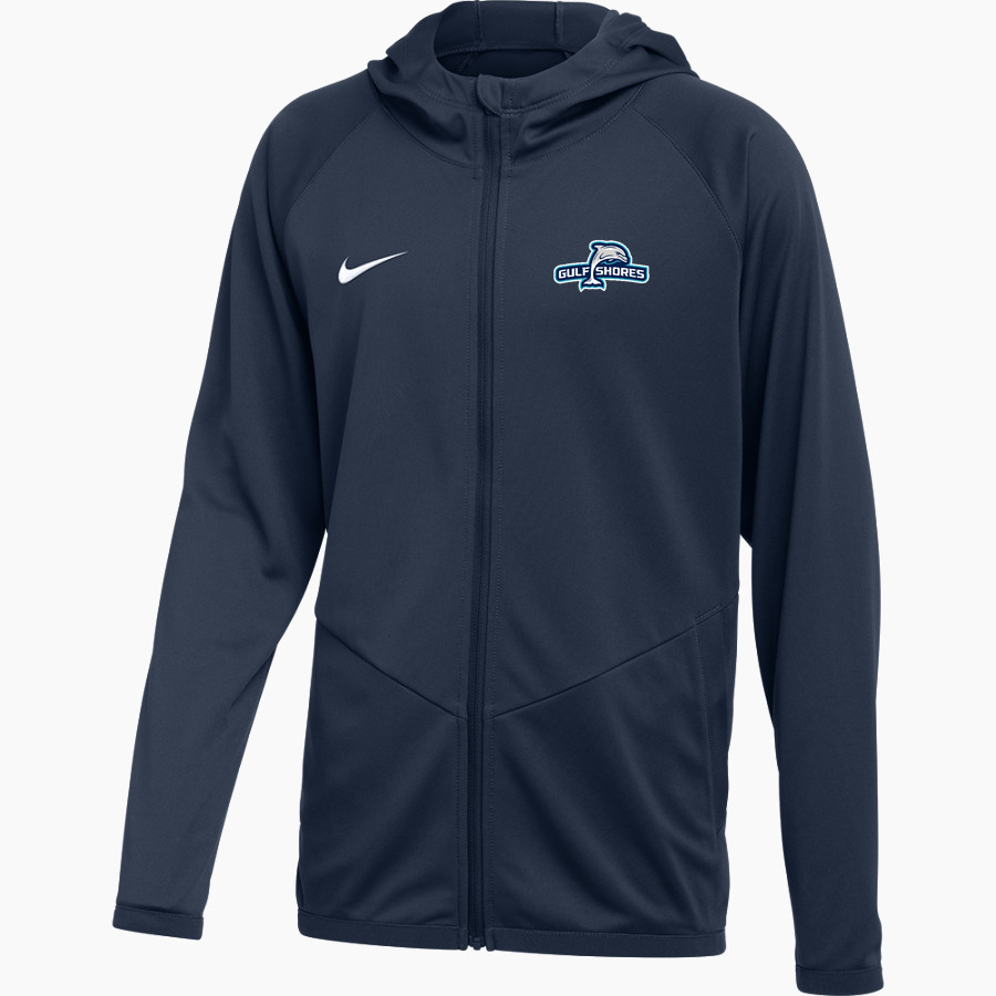 Gulf Shores Dolphins <span class="pdp-name-mascot">Gulf Shores Dolphins</span> Nike Youth Relentless Full-Zip Hooded Jacket