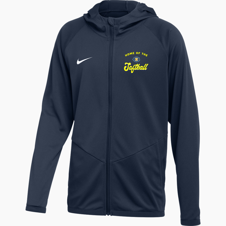 Cohasset Hull Softball Nike Youth Relentless Full-Zip Hooded Jacket