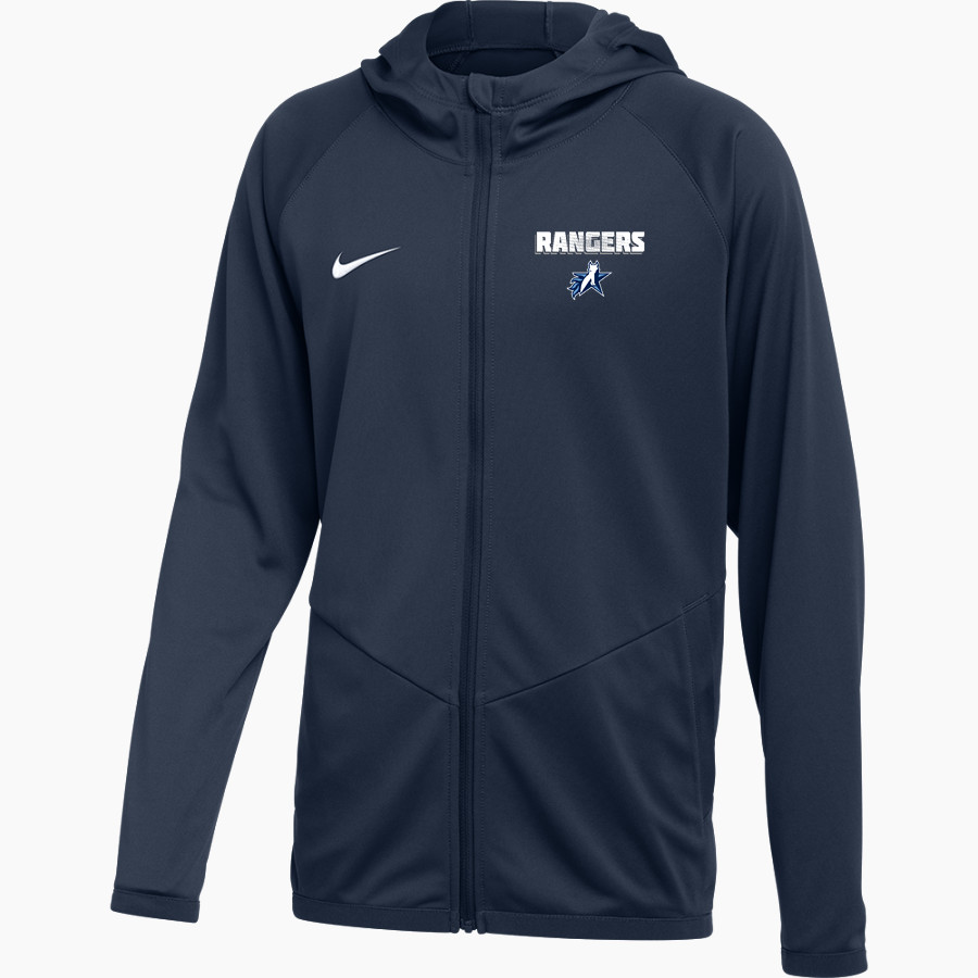 Texas School for the Deaf Nike Youth Relentless Full-Zip Hooded Jacket
