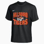 Hillsboro Tigers <span class="pdp-name-mascot">Hillsboro High School Tigers</span> Nike Men's Team Primary Short Sleeve Tee Front Thumbnail