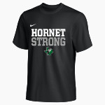 BOLES HIGH SCHOOL HORNETS Nike Men's Team Primary Short Sleeve Tee Front Thumbnail